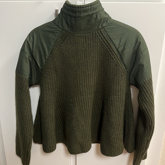 Zara Knit 1/4-zip Pullover Sweater - Picture 4 of 7